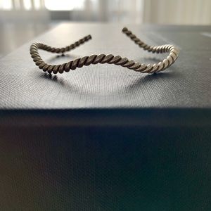 Braided Silver Bracelet